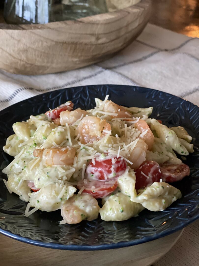 Shrimp and Broccoli Pasta