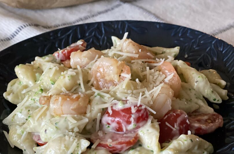 Shrimp and Broccoli Pasta