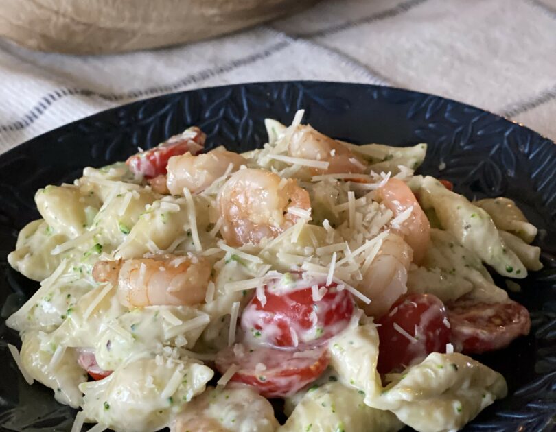 Shrimp and Broccoli Pasta