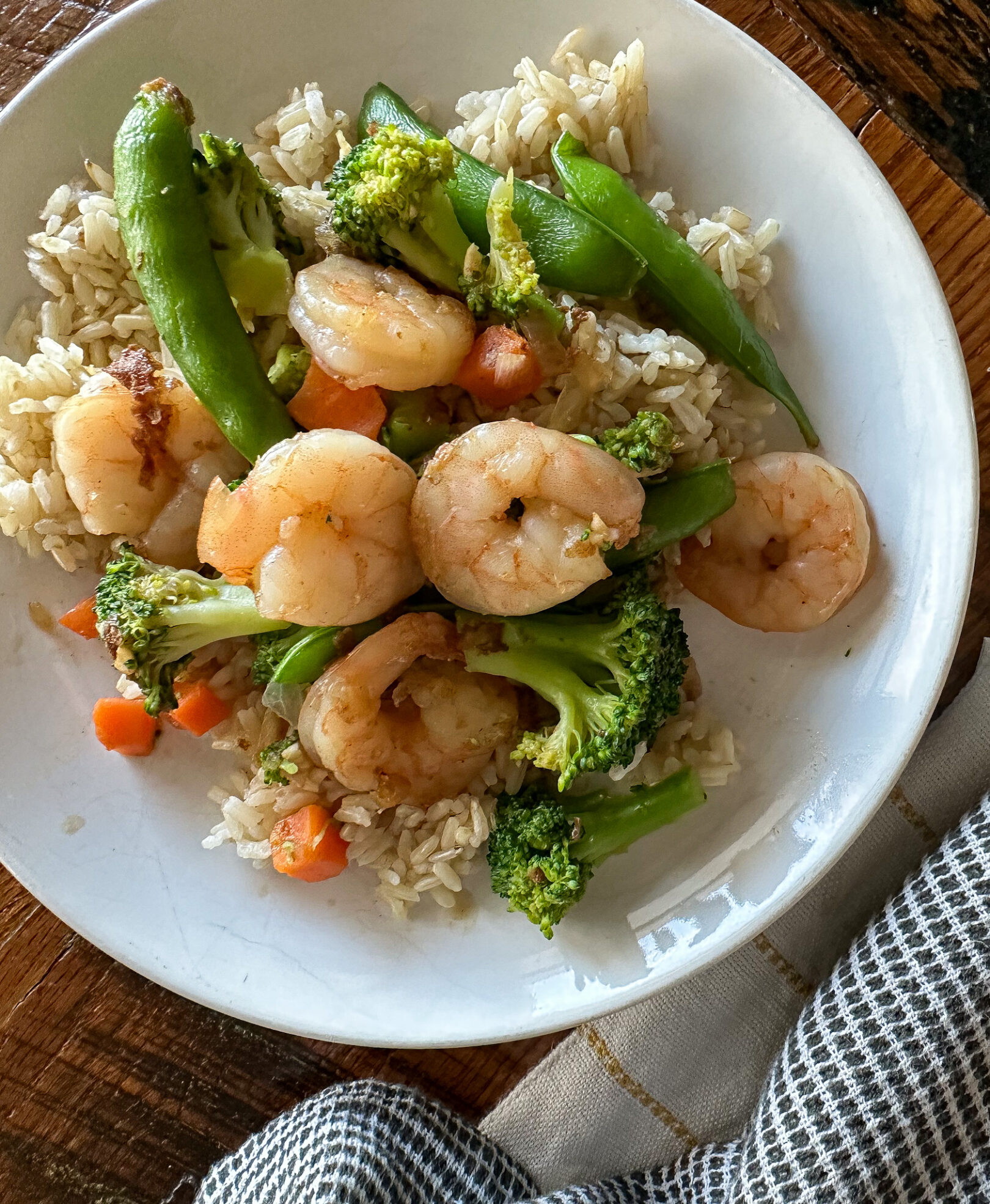 Sesame Shrimp Stir-Fry