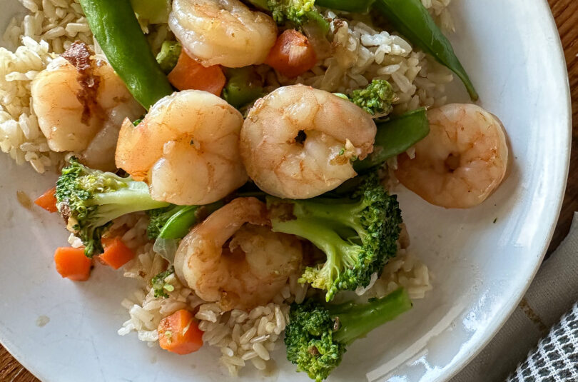 Sesame Shrimp Stir-Fry