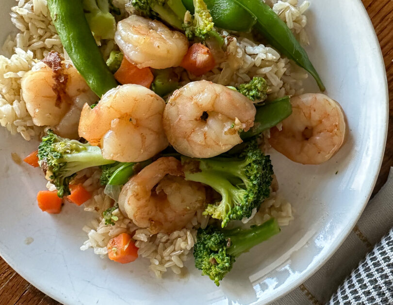 Sesame Shrimp Stir-Fry