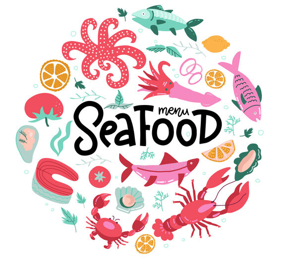 Dietary Guidelines recommend eating 6 oz. of seafood per week, 250 mg of omega-3 fatty acids EPA+DHA per day