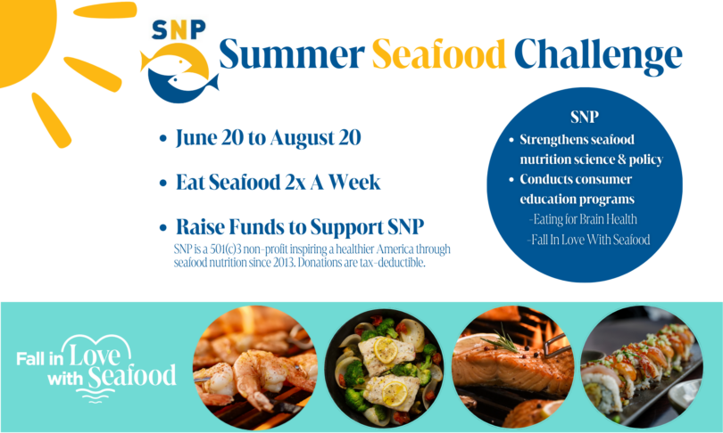 Seafood Nutrition Partnership Expands Summer Seafood Challenge to Promote Healthier Eating Habits